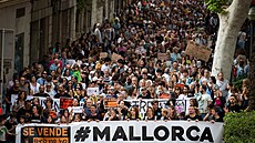 Mallorca není na prodej, ozývalo se z ulic. (25. kvtna 2024)
