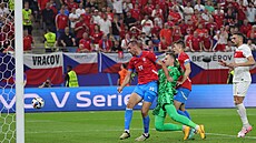 Tomá Chorý bojuje o mí ped tureckou bránou.