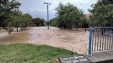 Blesková povode na Perovsku zaplavila a poniila mimo jiné obec Kladníky (27....