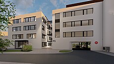 Vizualizace podoby chystaného nového pavilonu onkologické kliniky v olomoucké...