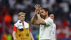 Anglický trenér Gareth Southgate po utkání s Dánskem.