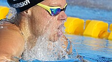 eská plavkyn Kristýna Horská na evropském ampionátu v Blehrad