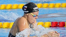 eská plavkyn Kristýna Horská na evropském ampionátu v Blehrad