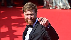 Jakub Voráek na zahájení mezinárodního filmového festivalu v Karlových Varech...