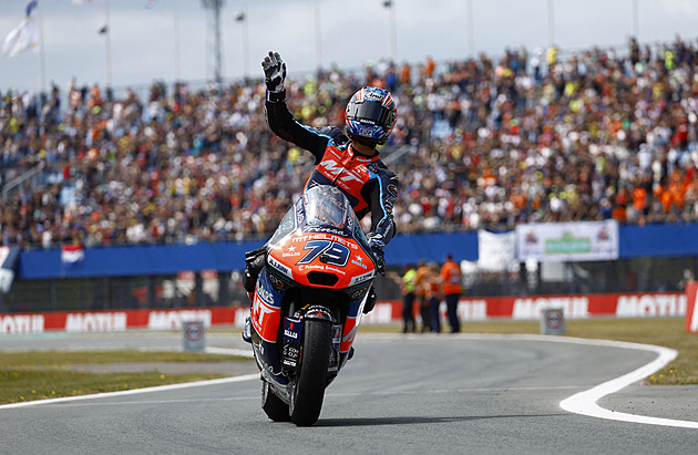 Bagnaia vyhrál závod MotoGP v Assenu. Ovládl třetí Velkou cenu v řadě