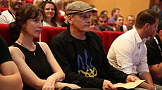 Viggo Mortensen na premié�e filmu Real ukrajinského re�iséra Oleha Sencova....