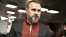Ukrajinský re�isér Oleh Sencov v ned�li v podve�er uvedl sv�j film Real v Malém...