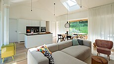 Koncept interiéru navrhli architekti jako souást studie domu, lo ale jen o...