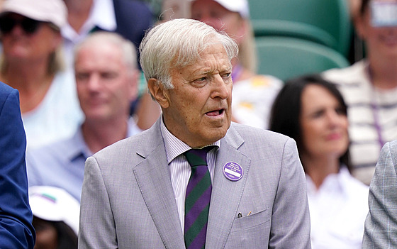 Bývalý tenista Jan Kode na Wimbledonu.