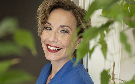 Barbara Luke�ová v Karlových Varech (29. �ervna 2024)