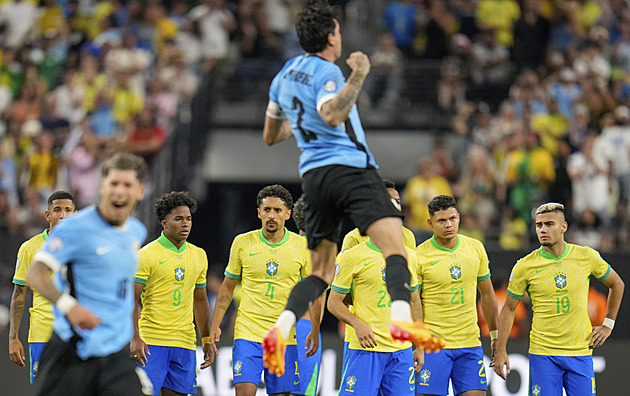 Brazílie končí na Copě América ve čtvrtfinále. V penaltách ji vyřadila Uruguay