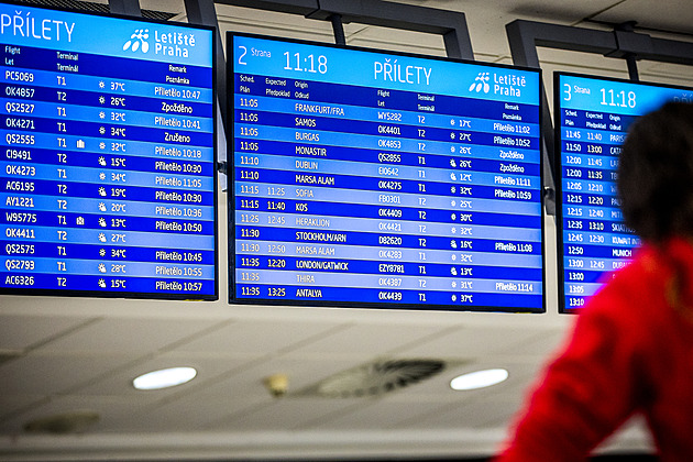 Letiště plné frustrace: hodiny zpoždění, dlouhé čekání na kufry, chybí personál