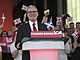 Keir Starmer, pedseda britské Labouristické strany, v Londýn promlouvá ke...