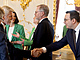 Prezident republiky se na Praském hrad setkal s nejvyími ústavními...