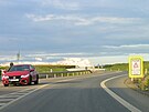 Na uzavrku na silnici I/35 ji od minulho tdne upozorovaly informan...