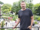 Producent a reisr Petr Jkl na karlovarskm festivalu (30. ervna 2024)