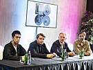 Duy Anh Tran, Petr Koleko, Martin Finger a Ondej Sokol pedstavili film...