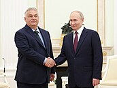 Maarský premiér Viktor Orbán se v Moskv setkal s ruským prezidentem...