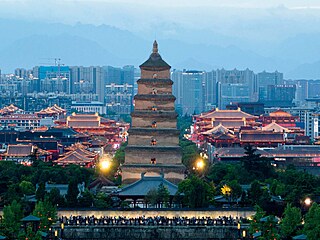 Císaovna Wu zanechala ín jednu z památek  buddhistická velká pagoda divoké...