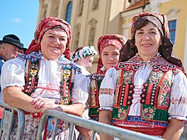 Národní pou� na Velehrad� je nejv�t�í oslavou p�íchodu v�rozv�st� Cyrila a...