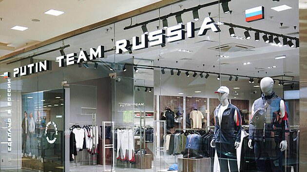 Exterir jednoho z obchod Putin Team Russia (2. ervence 2024)