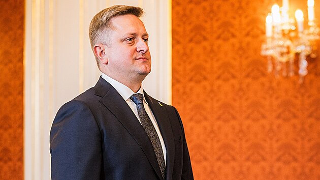 Nov ukrajinsk velvyslanec v esk republice Vasyl Zvary. (2. ervence 2024)