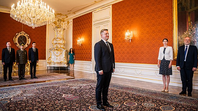 Nov ukrajinsk velvyslanec v esk republice Vasyl Zvary. (2. ervence 2024)