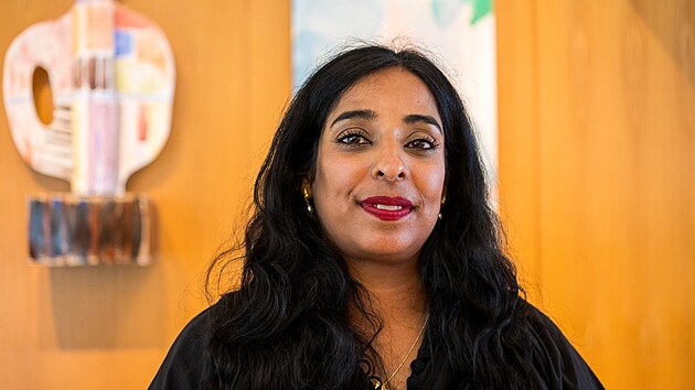 Norsk� ministryn� kultury a rovnopr�vnosti Lubna Jafferyov�