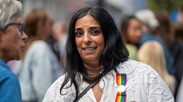 Norsk� ministryn� kultury a rovnopr�vnosti Lubna Jafferyov�