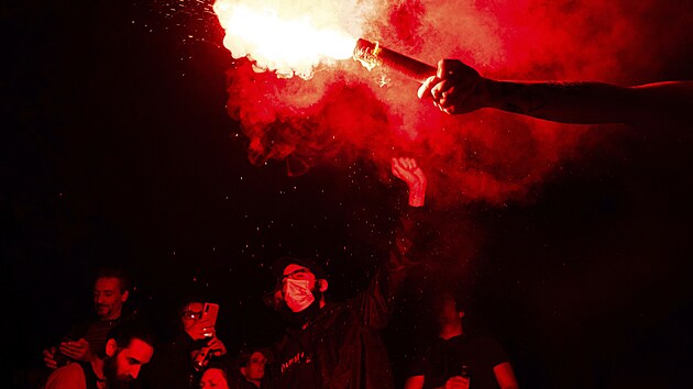 Nepokoje v Pa��i po vyhl�en� parlamentn�ch voleb. (7. �ervence 2024)