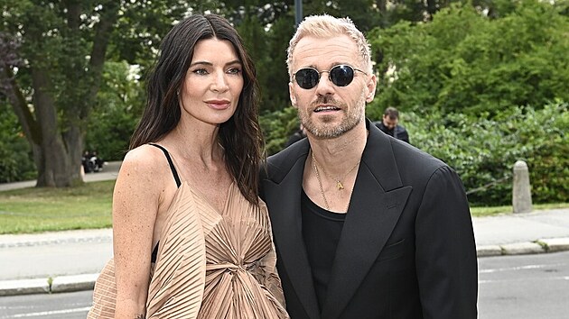 Monika Mare�ová a Leo� Mare� (BMW párty, Karlovy Vary, 3. �ervence 2024)