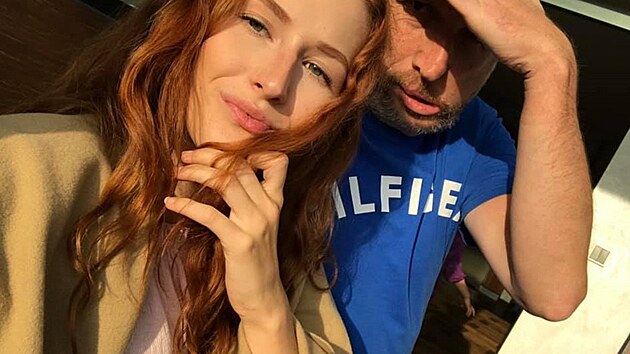 Kateina Klausov se svm otcem Vclavem Klausem mladm