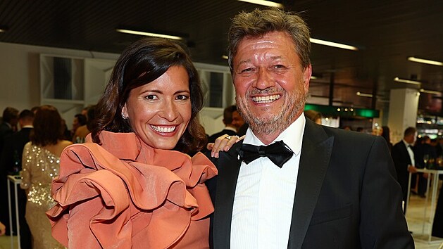 Romana Gokov a Karel Jank na zahjen MFF KV (28. ervna 2024)