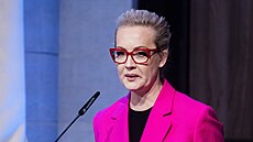 Julija Navalná, vdova po Alexeji Navalném, v Berlín� hovo�í na slavnostním...