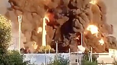Ukrajina zaútoila na ropné zaízení ve mst Kala na Donu ve Volgogradské...