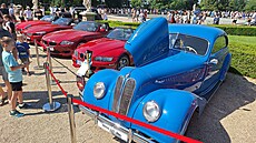 RenoCar Classic, impérium pán Vránkovo, se letos vyprsilo expozicí, jí...