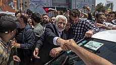 Kandidát na íránského prezidenta Saíd D�alílí. (5. �ervence 2024)