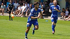 Martin Pospí�il v p�ípravném utkání Sigmy Olomouc proti �ilin�.