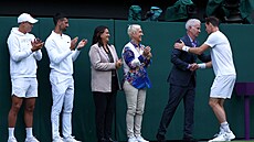 Dojatý Andy Murray se louí s domácím Wimbledonem, ke kariée mu blahopejí...