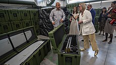 Ministryn obrany Jana ernochová navtívila esko-ukrajinskou firmu U&C UAC,...