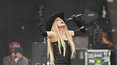 Shania Twain na festivalu Glastonbury 2024