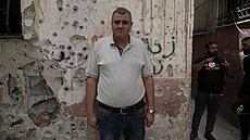Sámer D�ábir, otec v�dce zdej�ího k�ídla palestinské teroristické skupiny...