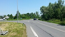 K�i�ovatka ulic Polanecká a Bílovecká v Ostrav� � Svinov�, které se zm�ní na...