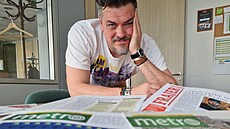 Petr Holeek je éfredaktorem deníku Metro u est let.