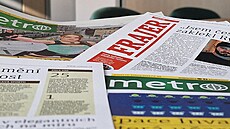 Deník Metro expandoval do region a rozíil rovn regionální zpravodajství, a...