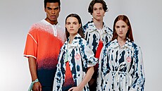 Kolekce �eských sportovc� pro zahajovací ceremoniál olympijských her v Pa�í�i.