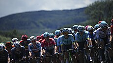 Momentka z esté etapy Tour de France