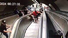 V tureckém metru se porouchal eskalátor, 11 lidí se zranilo