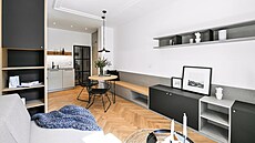 Aby byla zachována atmosféra starého m�stského �in�áku, architektka se sna�ila...