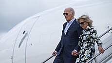 Americký prezident Joe Biden s první dámou Jill. (29. ervna 2024)